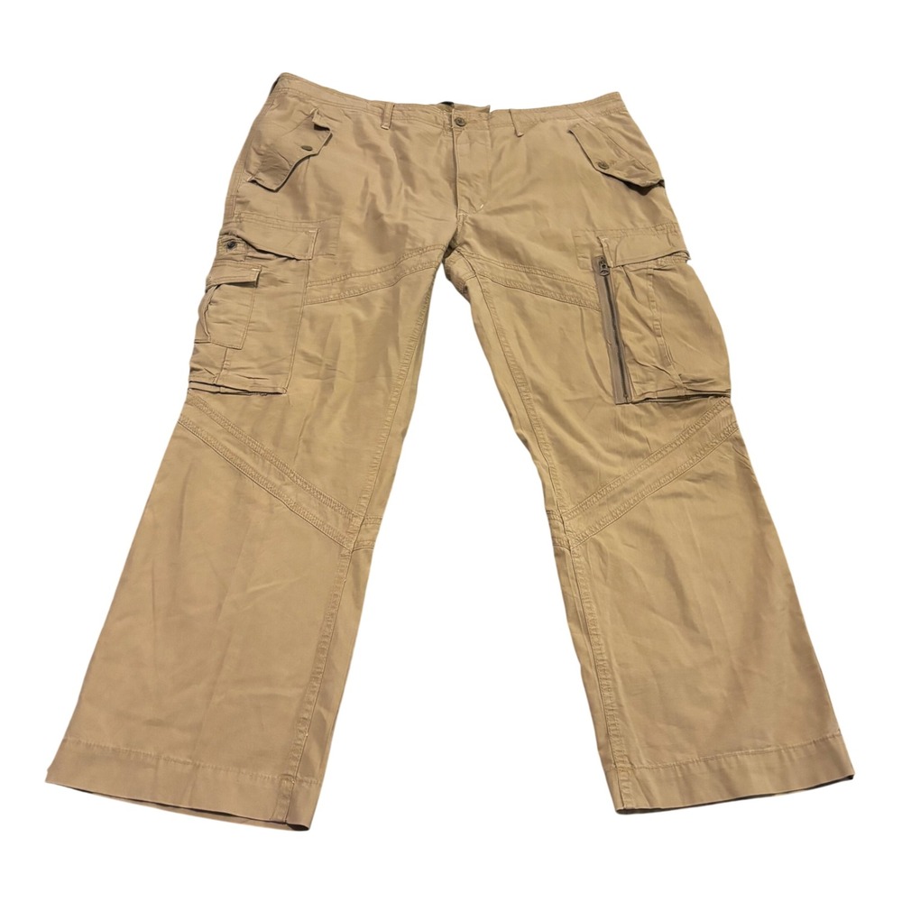 Polo Ralph Lauren Surplus Fit Tan Khaki Cargo Pants Mens 40x30 Tactical Military